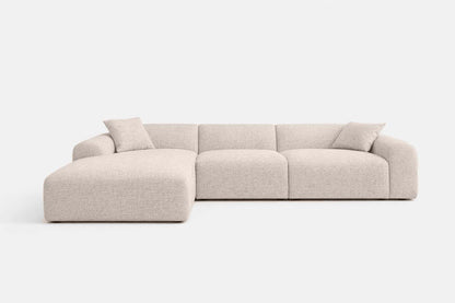 Canapé d’angle Claudy Beige