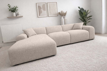 Canapé d’angle Claudy Beige